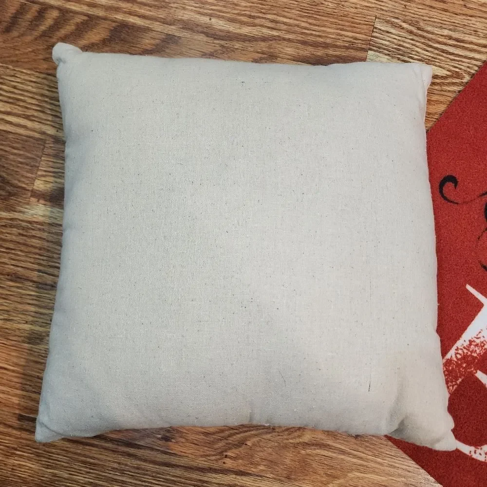 Come In For Bite Halloween Rug and Black Crow Throw Pillow
